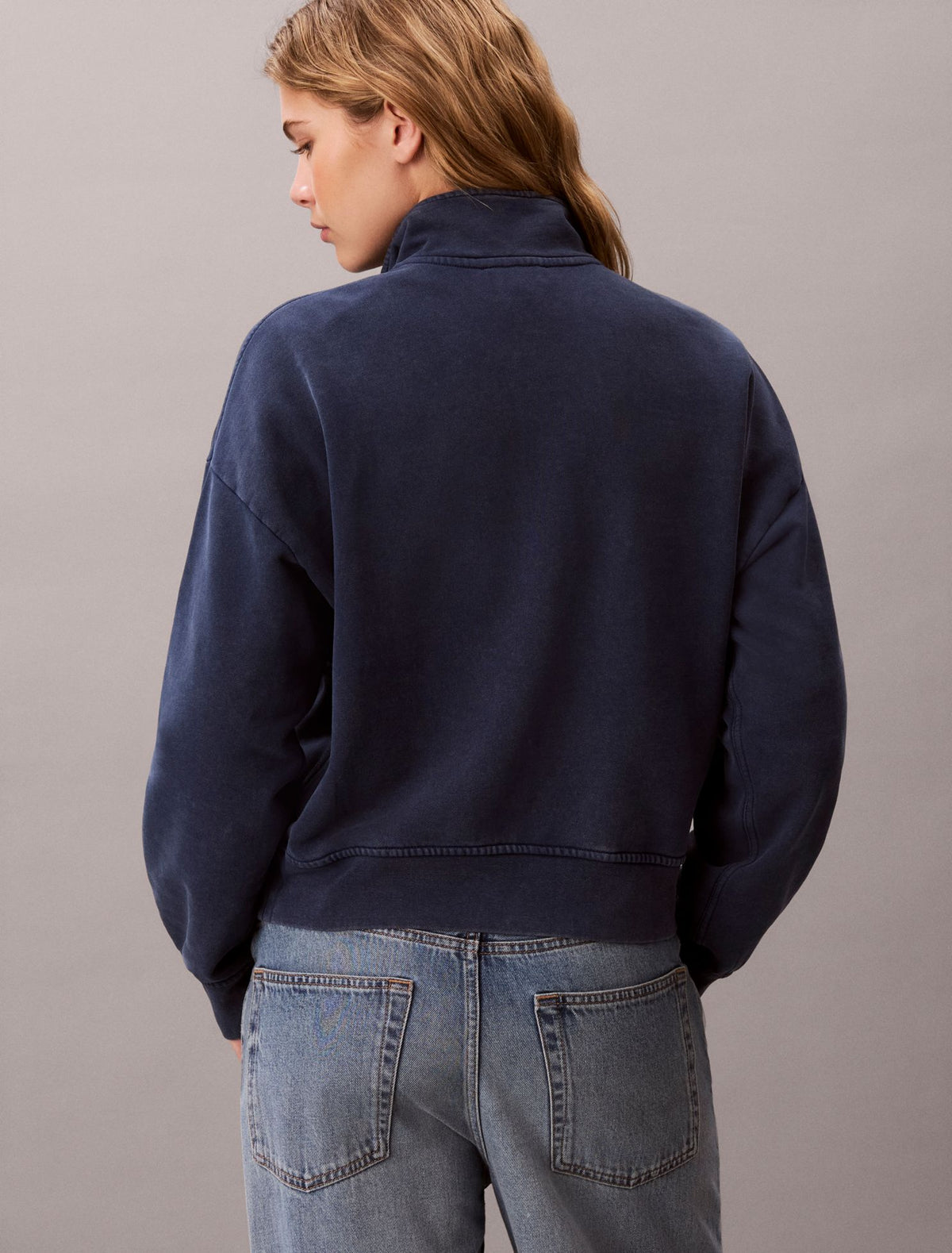 Calvin Klein French Terry Zip Sweatshirt