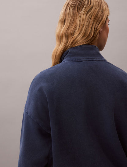 Calvin Klein French Terry Zip Sweatshirt