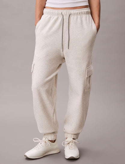 Calvin Klein Monogram Fleece Cargo Joggers