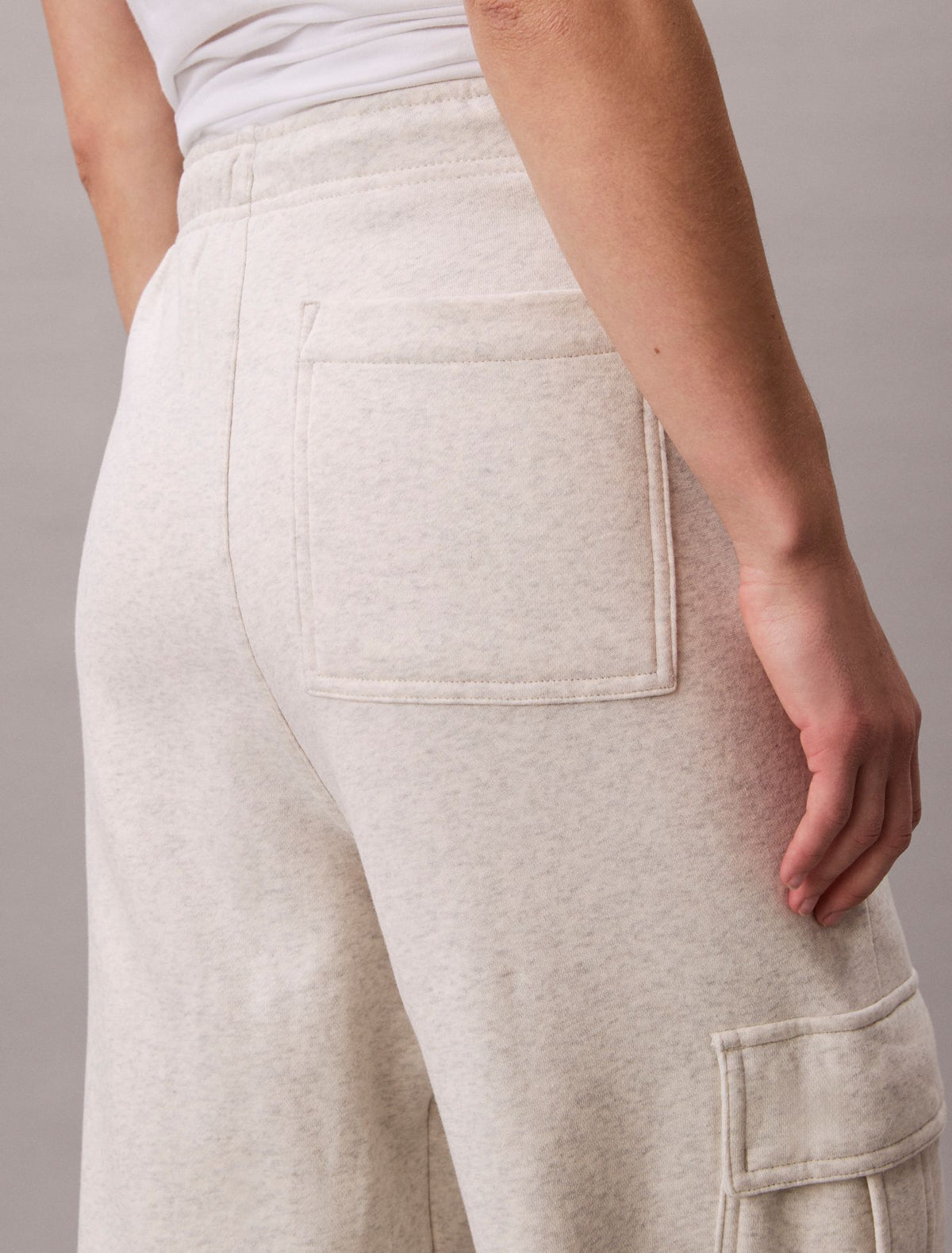 Calvin Klein Monogram Fleece Cargo Joggers