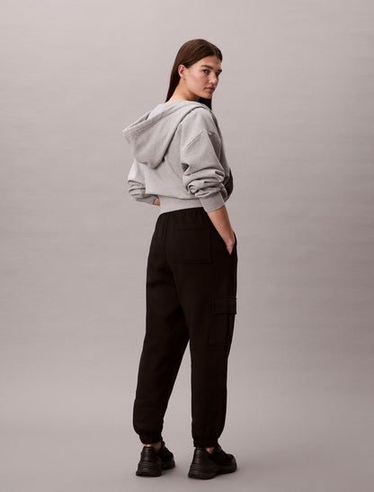 Calvin Klein Monogram Fleece Cargo Joggers