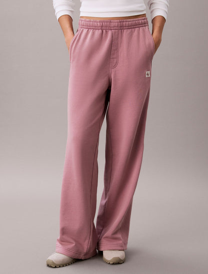Calvin Klein Woven Monologo Terry Sweatpants