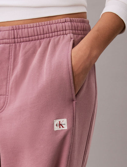 Calvin Klein Woven Monologo Terry Sweatpants