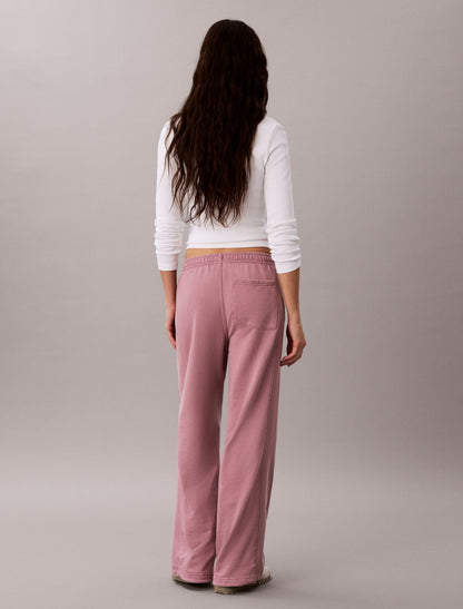 Calvin Klein Woven Monologo Terry Sweatpants