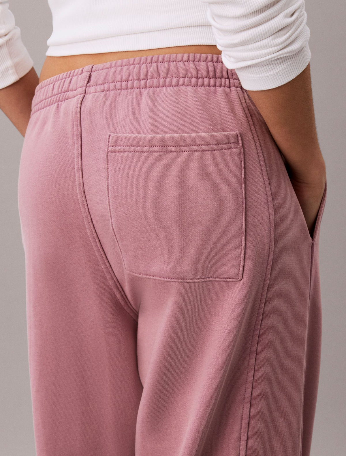 Calvin Klein Woven Monologo Terry Sweatpants