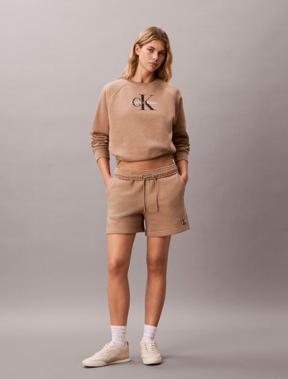 Calvin Klein Monologo Fleece Relaxed Sweatshirt