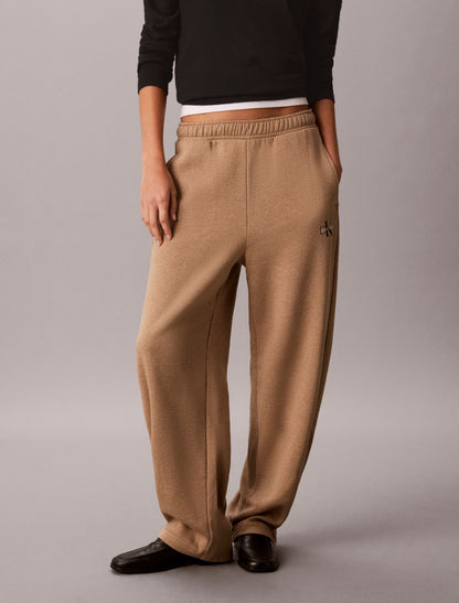 Calvin Klein Monologo Fleece Barrel Pants