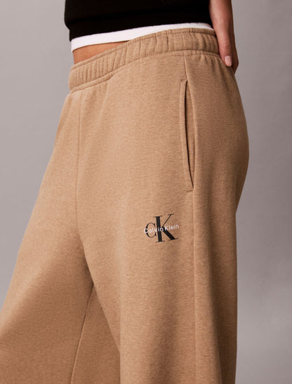 Calvin Klein Monologo Fleece Barrel Pants