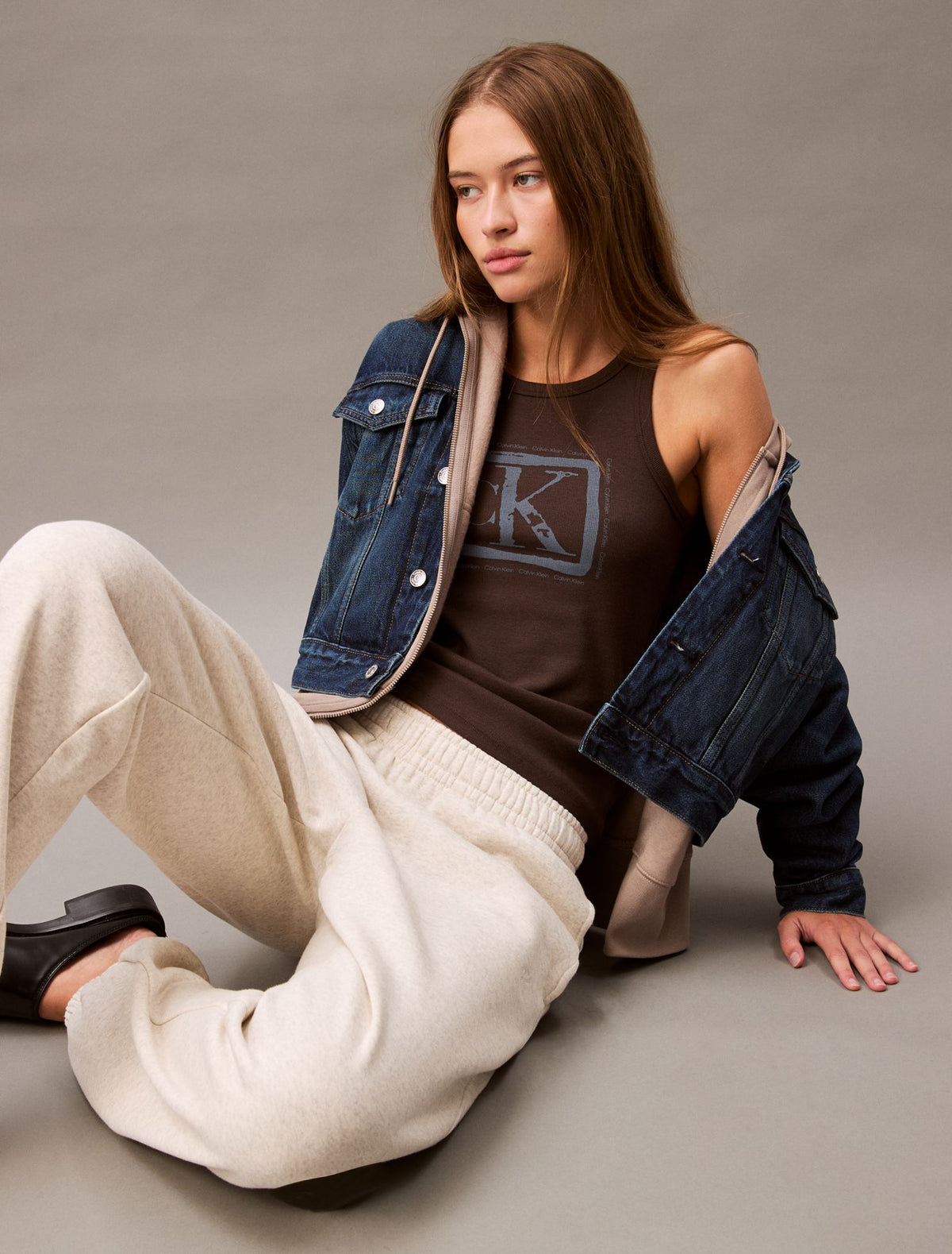Calvin Klein Monogram Fleece Joggers