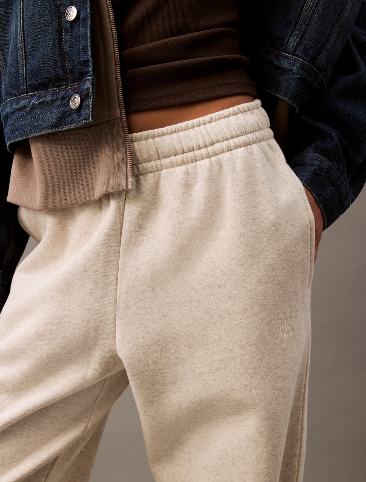 Calvin Klein Monogram Fleece Joggers