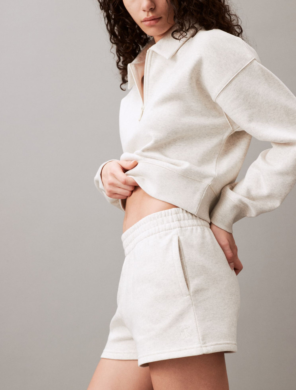 Calvin Klein Archive Logo Fleece Shorts