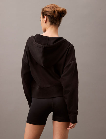 Calvin Klein Monogram Fleece Zip Hoodie
