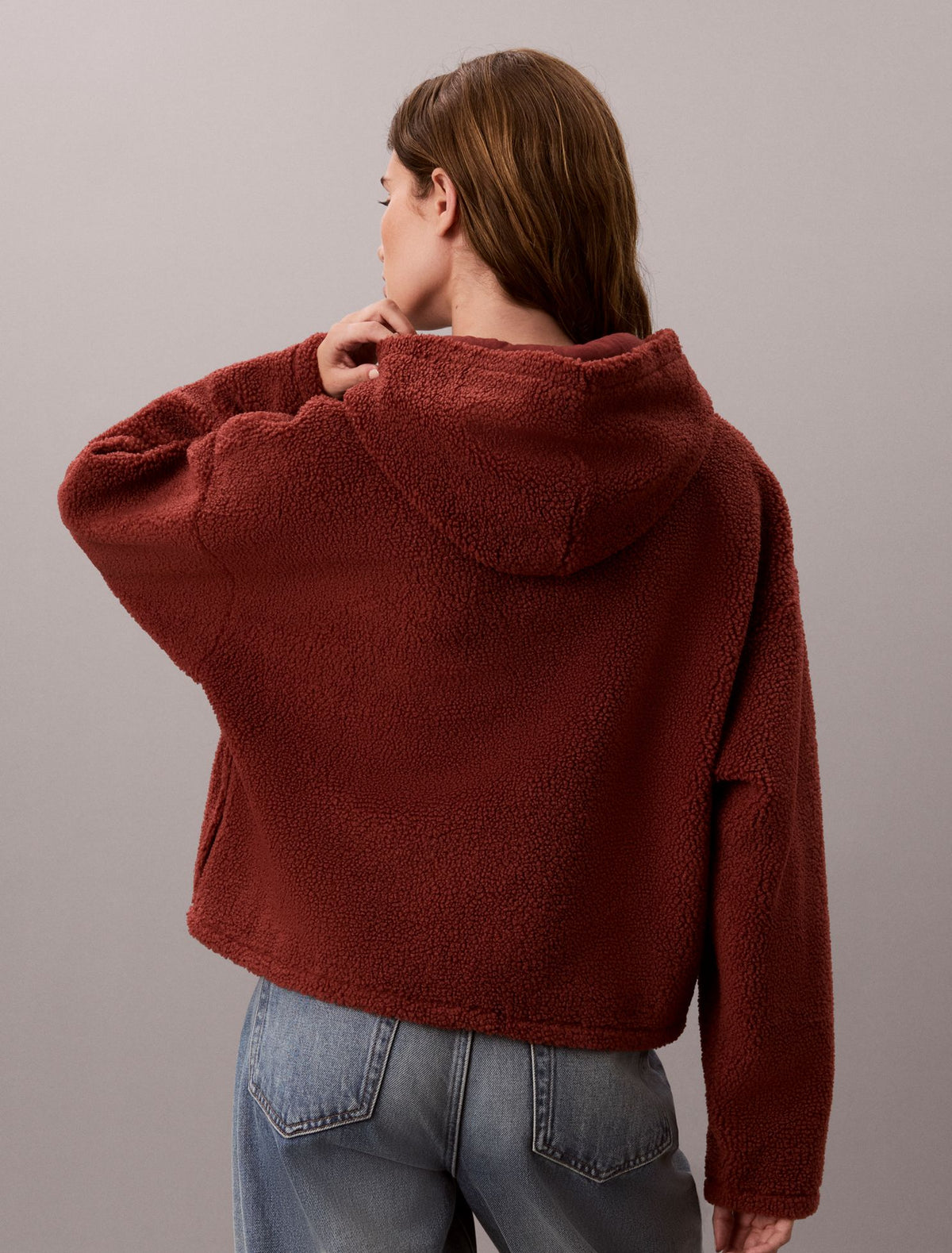 Calvin Klein Sherpa Zip Hoodie