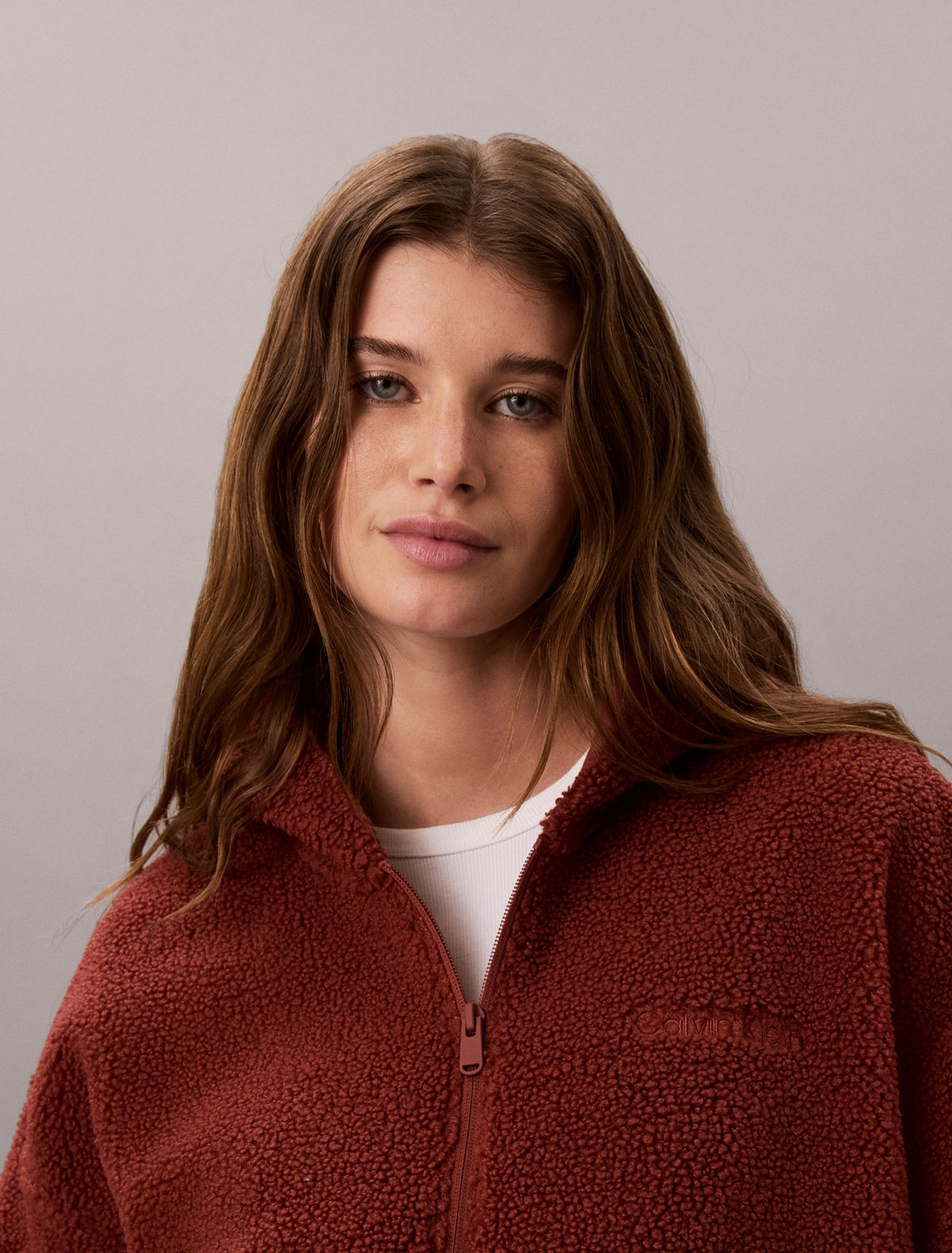 Calvin Klein Sherpa Zip Hoodie