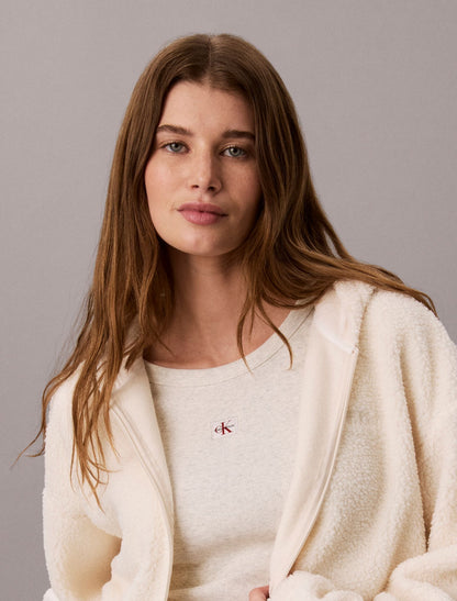 Calvin Klein Sherpa Zip Hoodie