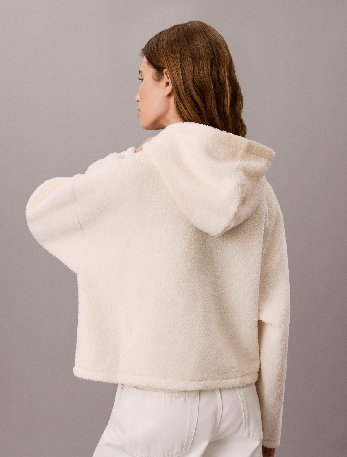Calvin Klein Sherpa Zip Hoodie