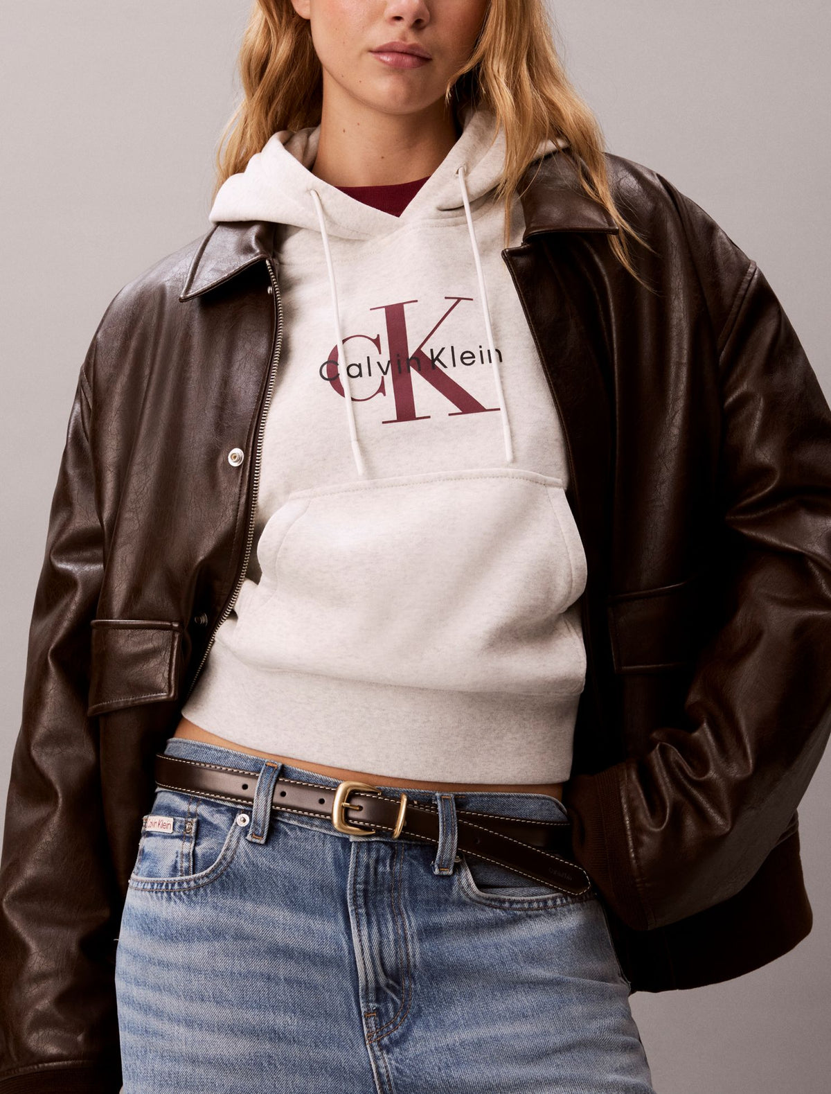 Calvin Klein Monologo Fleece Hoodie