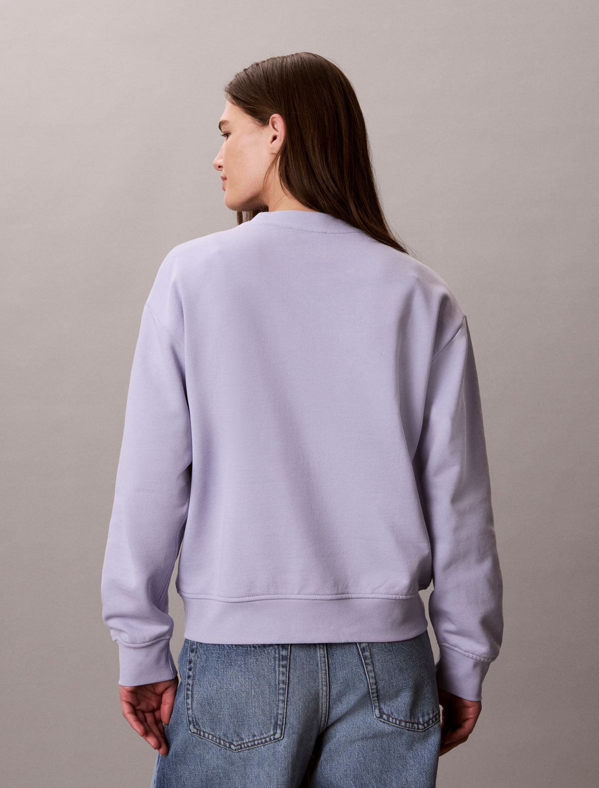 Calvin Klein Monologo French Terry Relaxed Sweatshirt