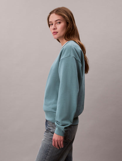Calvin Klein Monologo French Terry Relaxed Sweatshirt