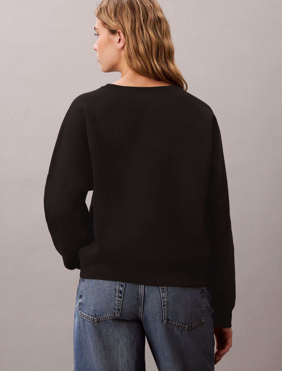 Calvin Klein Monologo Fleece Relaxed Sweatshirt