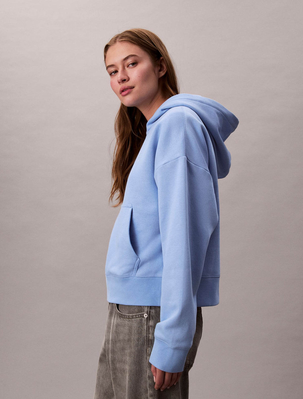 Calvin Klein Archive Logo Fleece Hoodie
