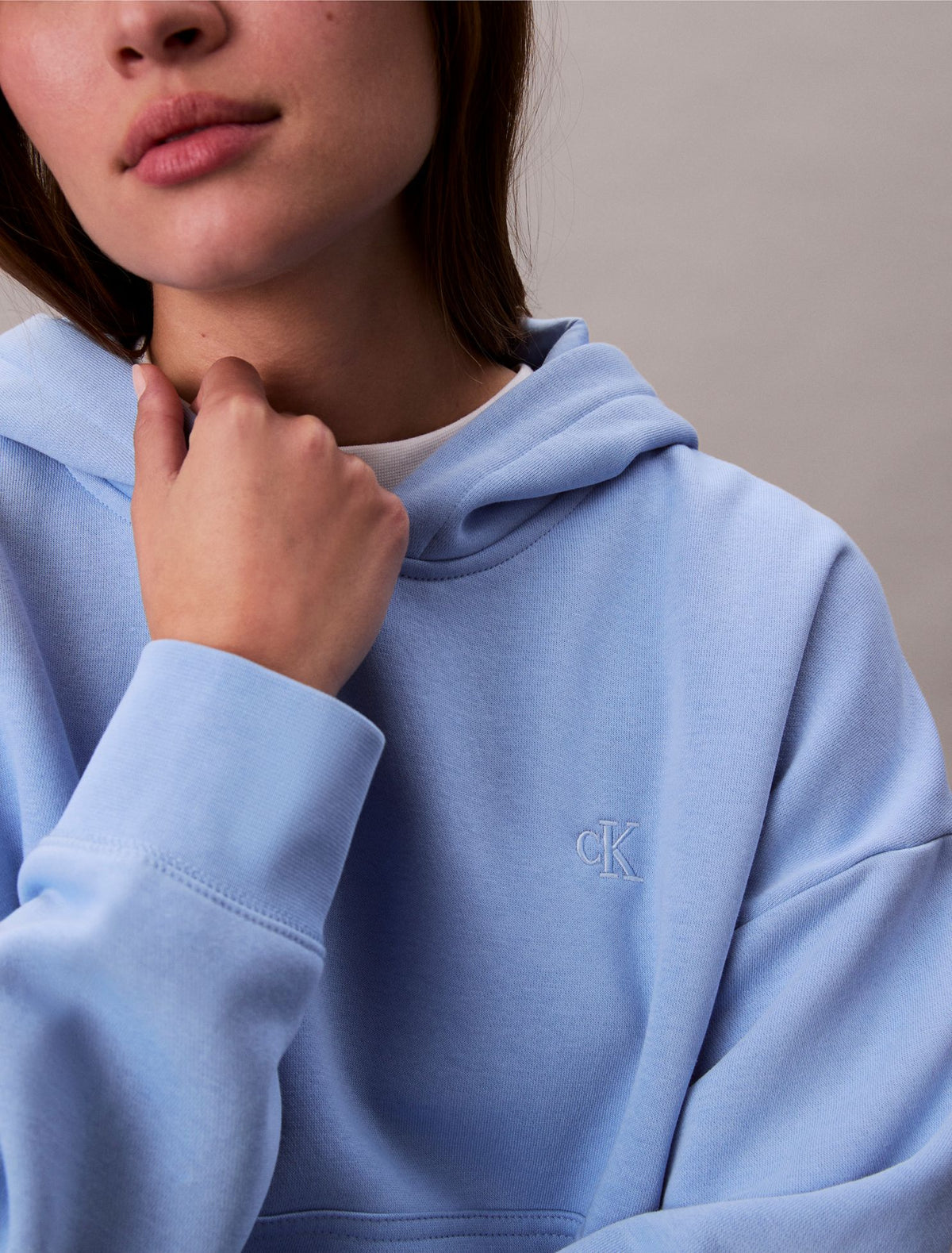 Calvin Klein Archive Logo Fleece Hoodie