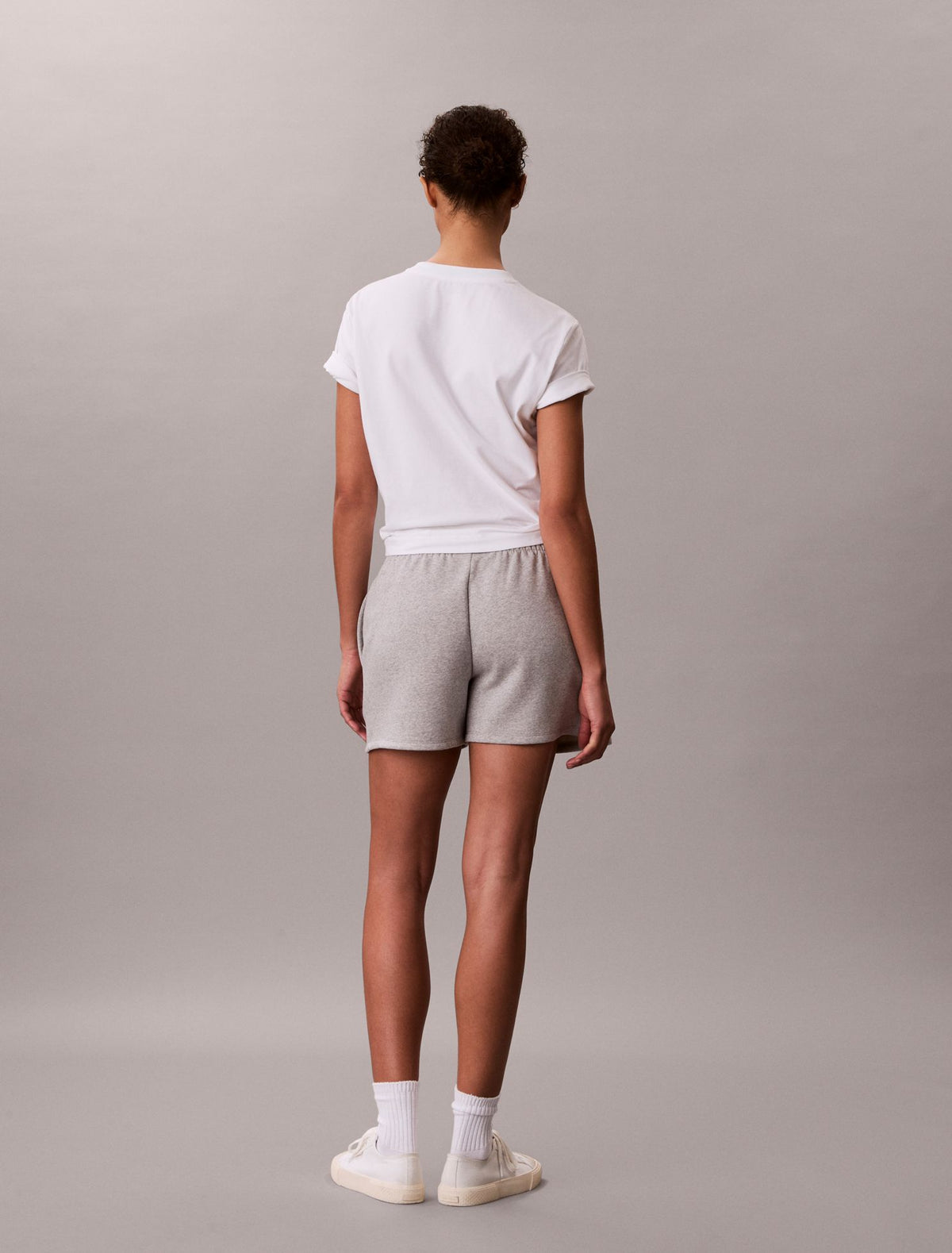 Calvin Klein Monologo Fleece Pull-On Shorts
