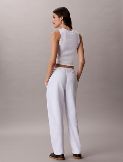 Calvin Klein Logo Tape Barrel Pants