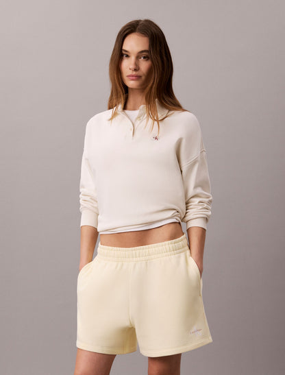 Calvin Klein Monologo Fleece Pull-On Shorts