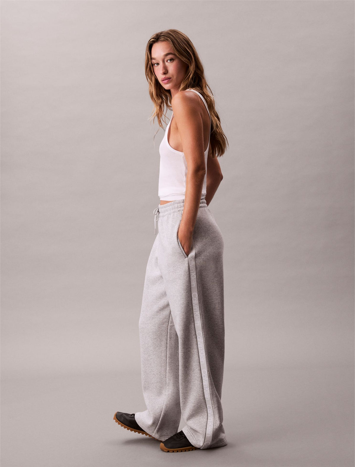 Calvin Klein Logo Tape Sweatpants