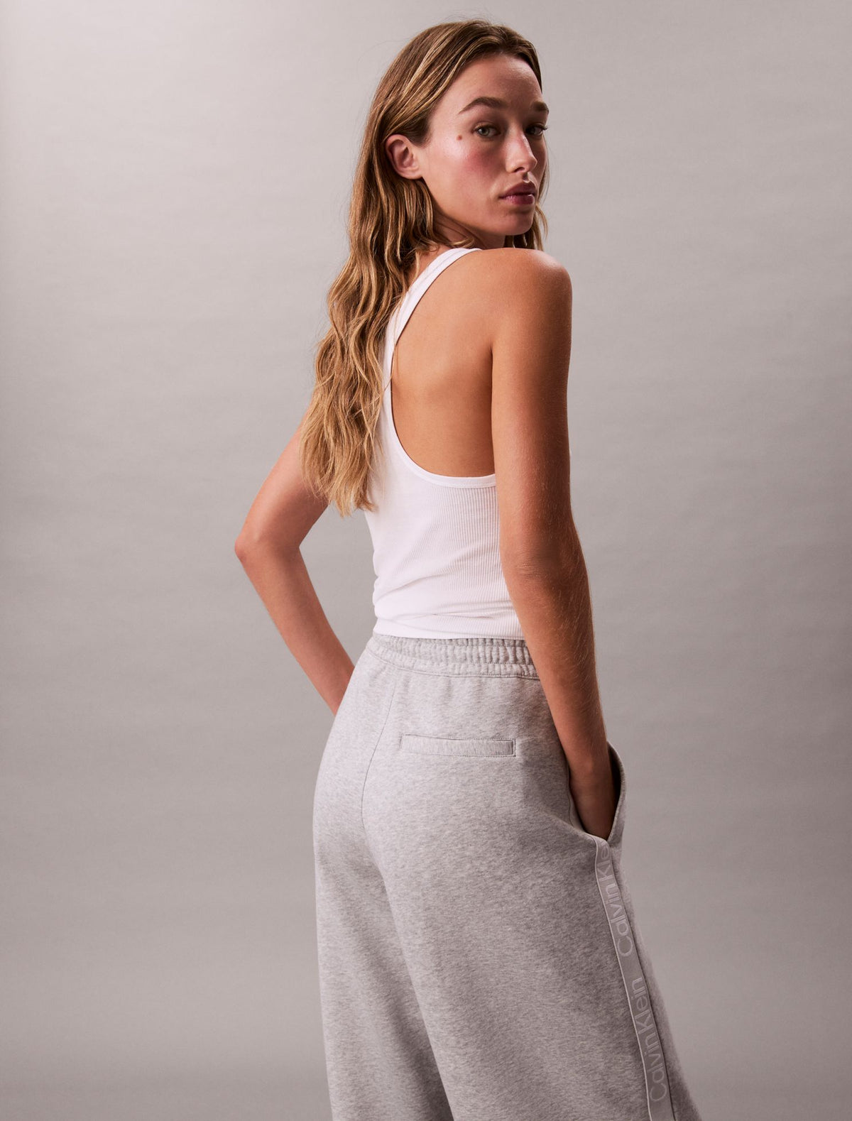 Calvin Klein Logo Tape Sweatpants