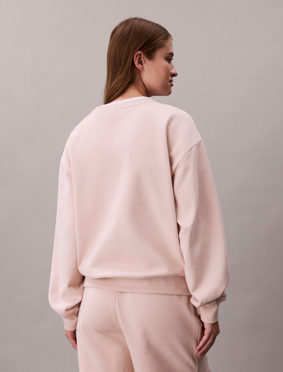 Calvin Klein Monologo French Terry Relaxed Sweatshirt