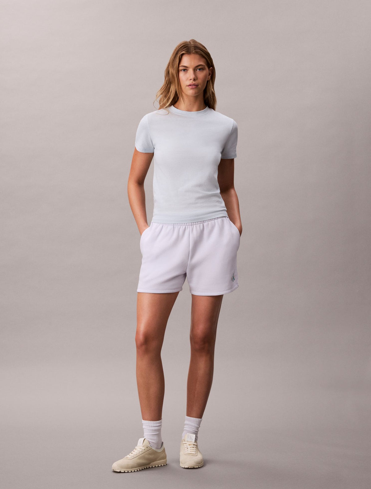 Calvin Klein Monologo Fleece Pull-On Shorts