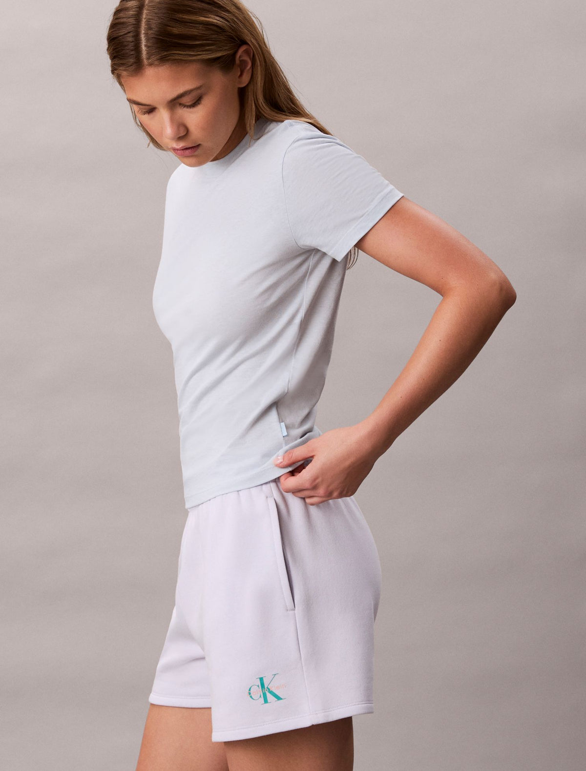 Calvin Klein Monologo Fleece Pull-On Shorts