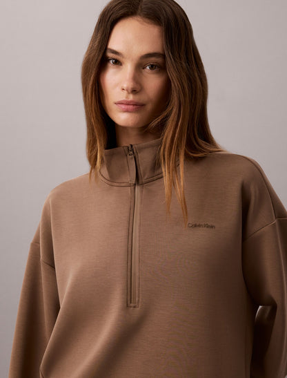 Calvin Klein Ultra Soft Knit 1/4 Zip Sweatshirt