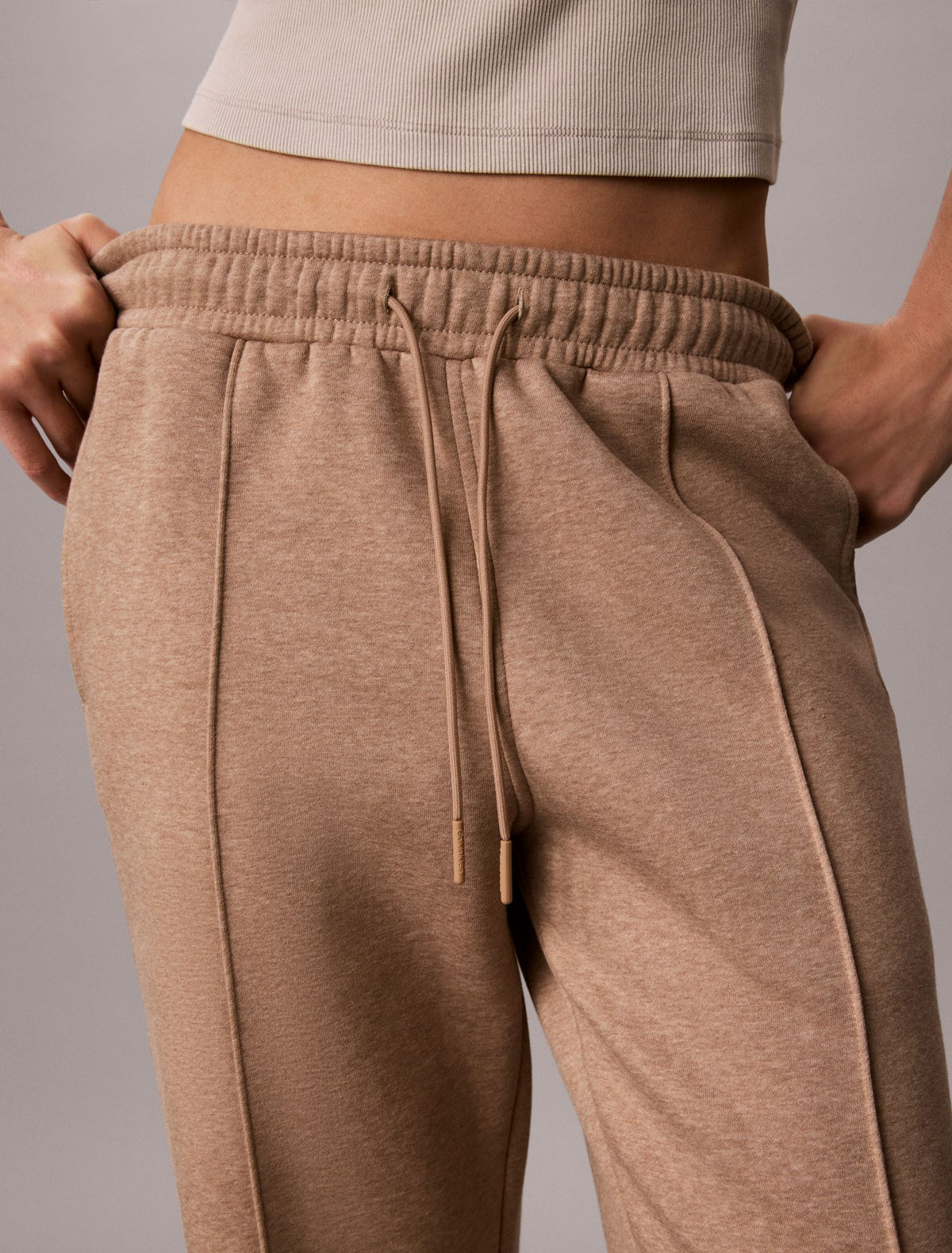 Calvin Klein Logo Tape Fleece Sweatpants