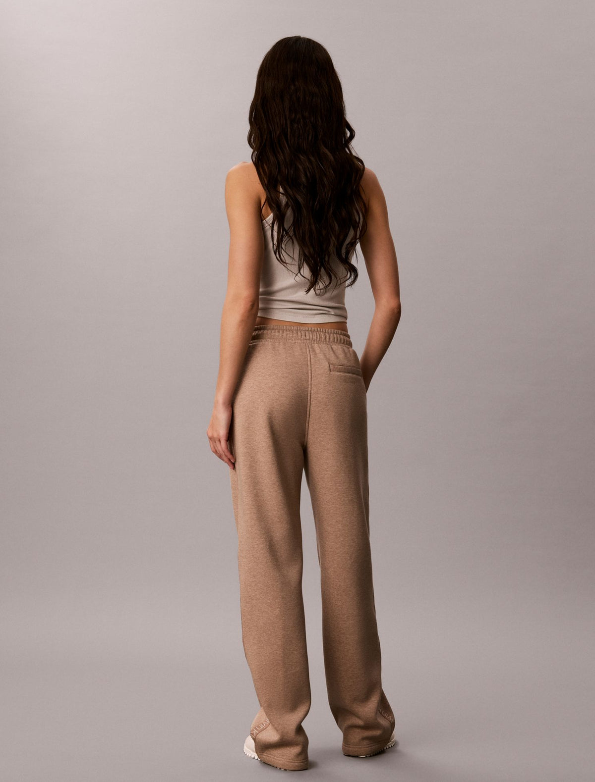 Calvin Klein Logo Tape Fleece Sweatpants