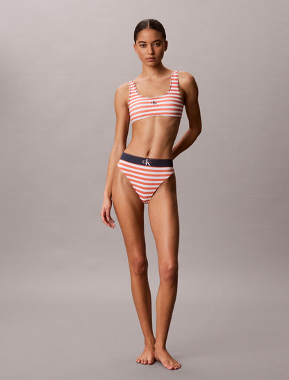 Calvin Klein Graphic Monogram Swim Bralette