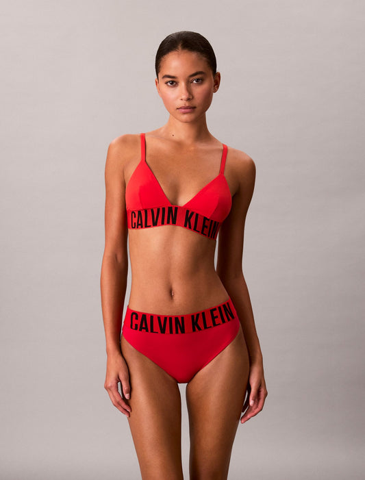 Calvin Klein Intense Power Swim Triangle Bikini Top