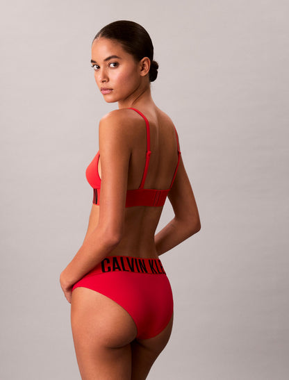 Calvin Klein Intense Power Swim Triangle Bikini Top