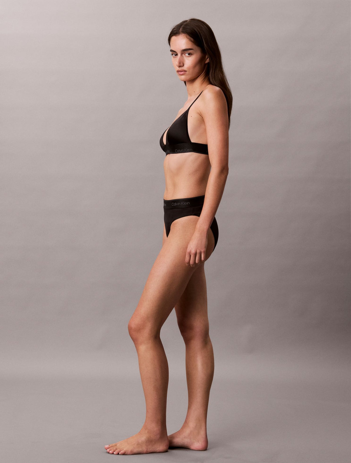 Calvin Klein Icon Shine Swim Triangle Bikini Top