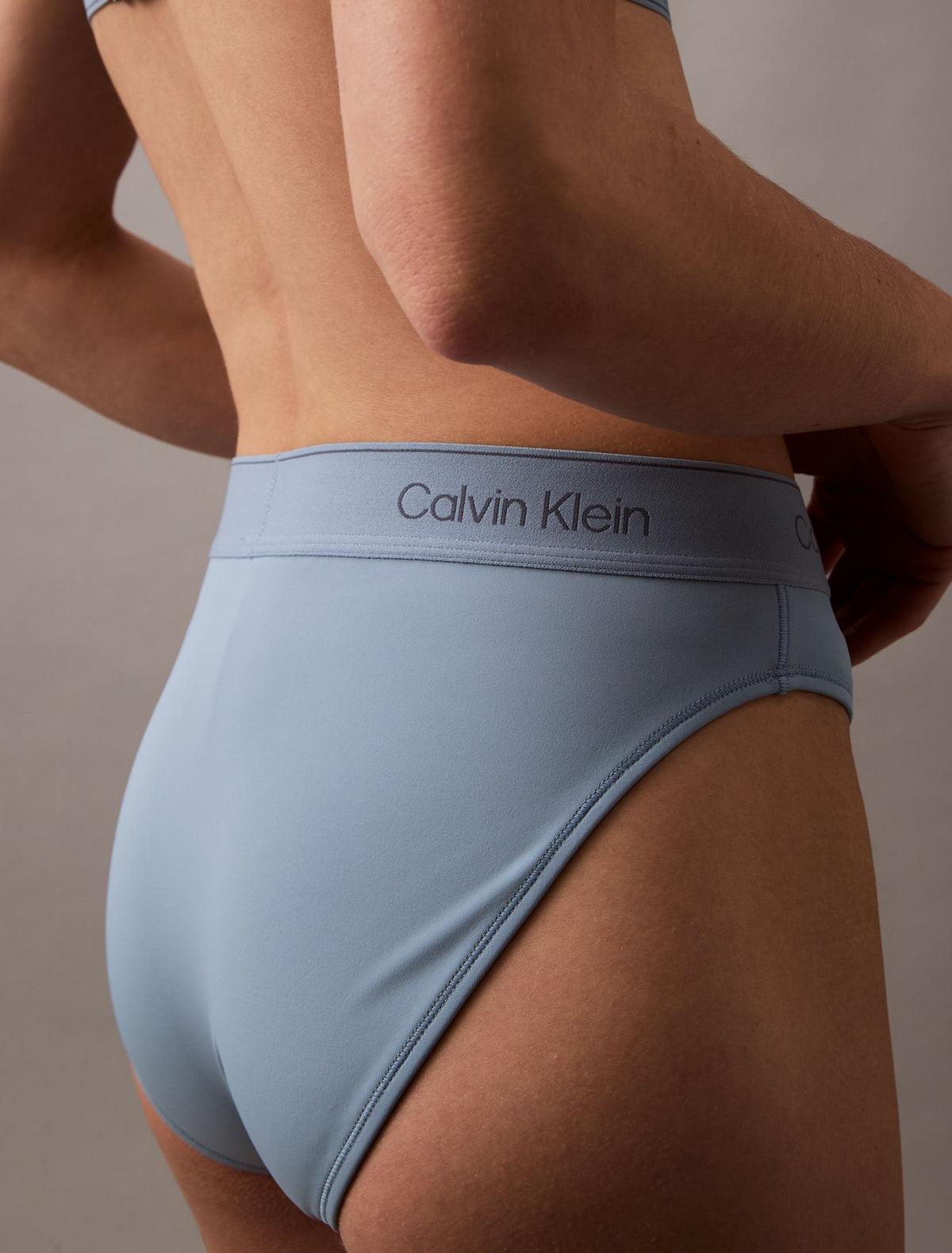 Calvin Klein Modern Logo Swim Bikini Bottom