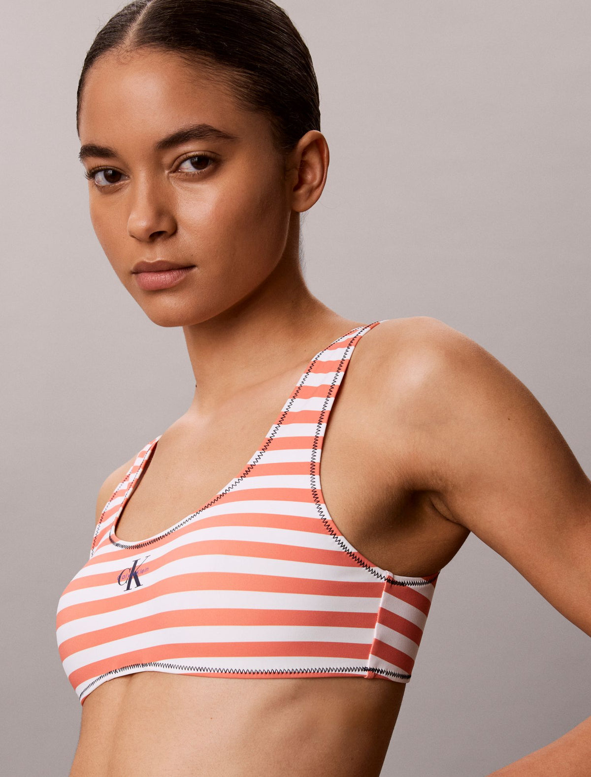 Calvin Klein Graphic Monogram Swim Bralette